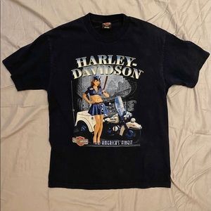 Mile High Harley Davidson Tee